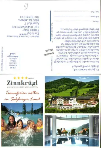 724188 Wellnesshotel Zinnkrügl St. Johann im Pongau Bez. St. Johann im Pongau
