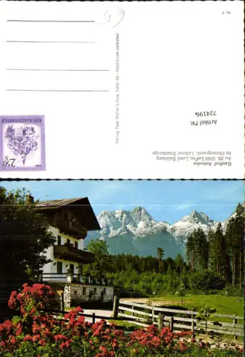 724196 Lofer Gasthof Antonia Bez. Zell am See