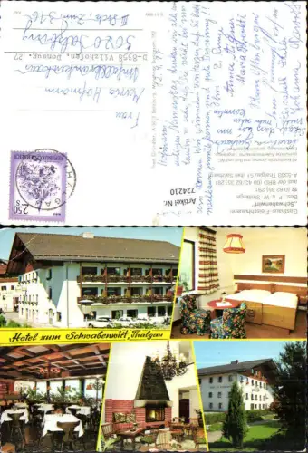 724210 Salzburg Thalgau Gasthaus Schwabenwirt Bez. Salzburg-Umgebung