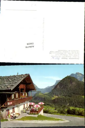 724228 Lofer Jausenstation Krepper Lofer Bez. Zell am See