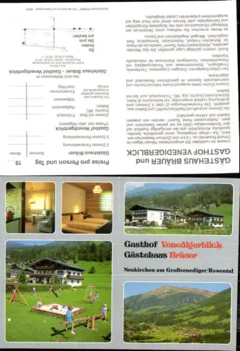 724266 Neukirchen am Großvenediger Gasthaus Venedigerblick Rosental