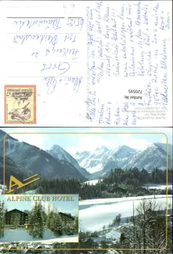 720595 Mehrbild AK Rohrmoos ob Schladming Alpine Club Hotel Winteransicht