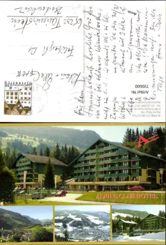720600 Mehrbild AK Rohrmoos ob Schladming Alpine Club Hotel