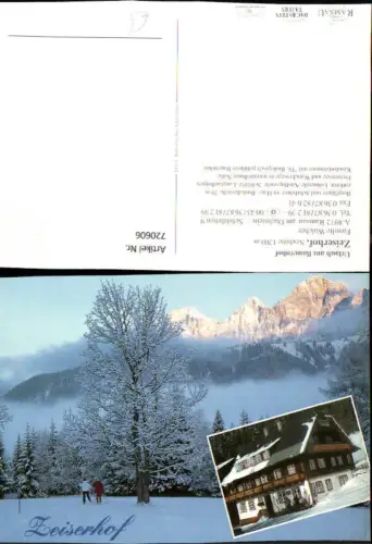720606 Mehrbild AK Ramsau a. Dachstein Zeiserhof Wintersport