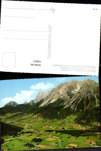 720627 Luftaufnahme Ramsau a. Dachstein m. Röthelstein Bischofsmütze Torstein