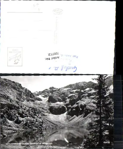720772 Obersee Schladminger Tauern Seewigtal Aich Assach Bez. Liezen