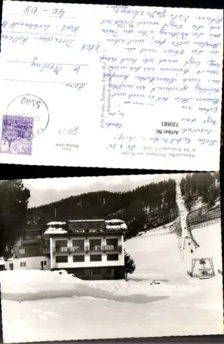 720883 Foto AK Krakaudorf Alpengasthof Wohleser a. Fiegler Skilift Wintersport