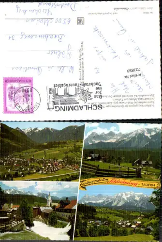 723889 Mehrbild AK Schladming geg. d. Schladminger Tauern Rohrmoos geg. Dachstein