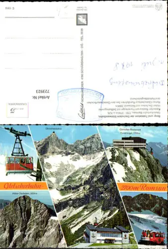 723923 Mehrbild AK Ramsau a. Dachstein Berg-u. Talstation der Dachsteinsüdwandbahn Seilbahn