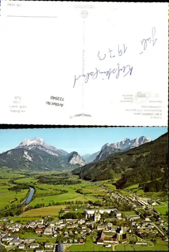 723940 Fliegeraufnahme Admont mit Benediktinerstift pub Alpine Luftbild FÖ 61981