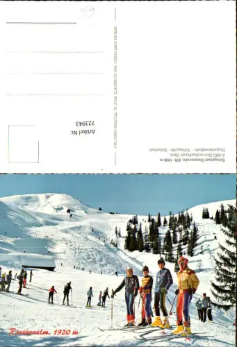 723943 Riesneralm Donnersbachwald Wintersport