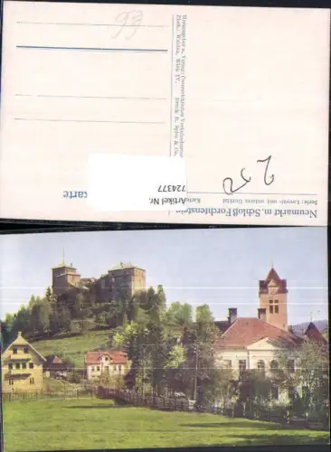 724377 Neumarkt in der Steiermark Forchtenstein Schloss