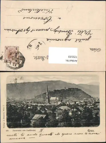725533 Graz Lustbühel 1899
