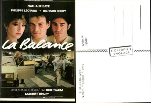 725042 Film Reklame La Balance N. Baye P. Leotard R. Berry