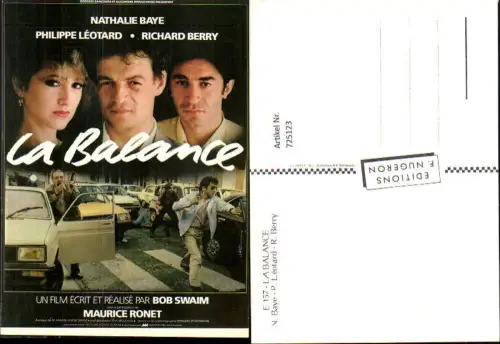725123 Film Reklame La Balance N. Baye P. Leotard R. Berry