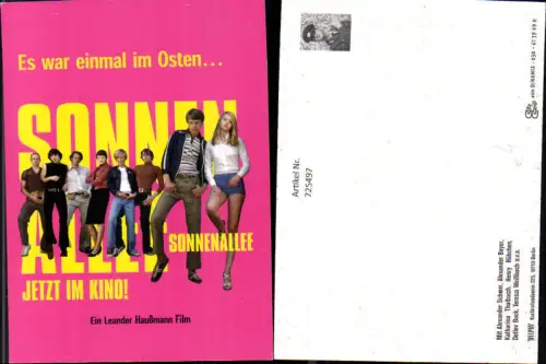 725497 Film Reklame Sonnenallee Es war einmal im Osten Alexander Scheer Alexander Beyer Katharina Talbach