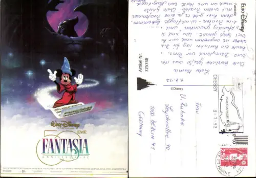 725748 Film Reklame Fantasia Walt Disney