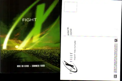725750 Film Reklame Fight The X Files Akte X Fight the Future