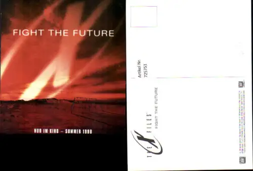 725751 Film Reklame Fight The X Files Akte X Fight the Future
