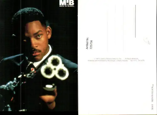 725756 Film Reklame MIB Men in Black Will Smith