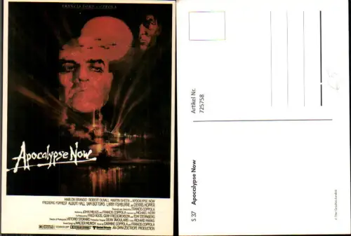 725758 Film Reklame Apocalypse Now Marlon Brando Robert Duvall Martin Sheen