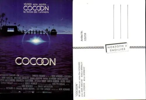 725759 Film Reklame Cocoon Ron Howard Don Ameche Wilford Brimley