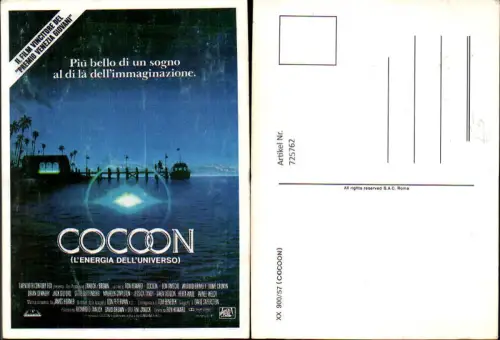 725762 Film Reklame Cocoon Ron Howard Don Ameche Wilford Brimley
