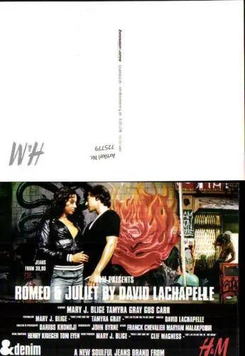 725779 Film Reklame Romeo e Juliet David Lachapelle Mary J. Blige Tamyra Gray Gus Carr HeM