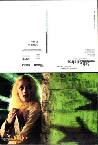 725785 Film Reklame Sehsüchte Berlin Studentenfilmtage 1997
