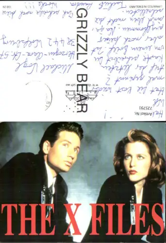 725791 Film Reklame The X Files Akte X David Duchovny Gillian Anderson