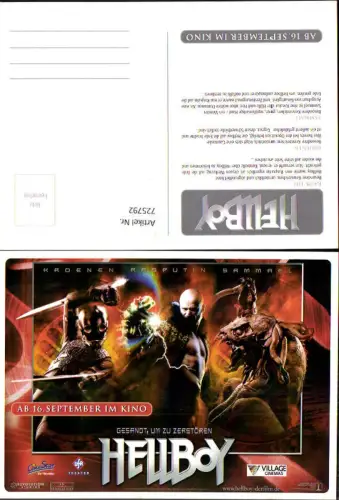 725792 Film Reklame Hellboy Rasputin Kroenen Sammael
