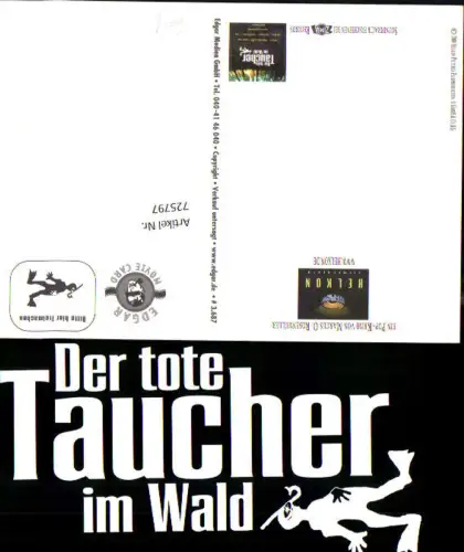 725797 Film Reklame Der tote Taucher im Wald Krimi Marcus O. Rosenmüller