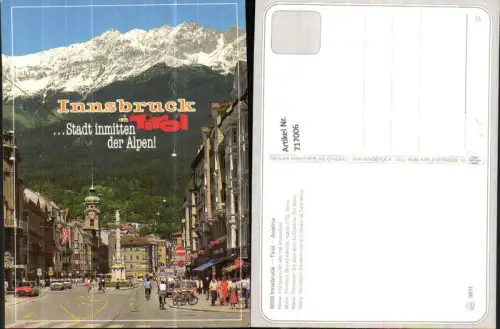 717006 Innsbruck Maria-Theresien-Straße mit Annasäule