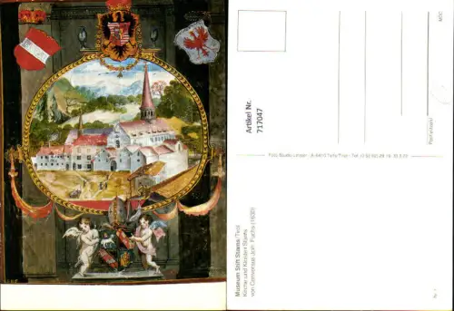 717047 Museum Stift Stams Tirol Kirche u. Kloster v. Conversus Joh. Fuchs