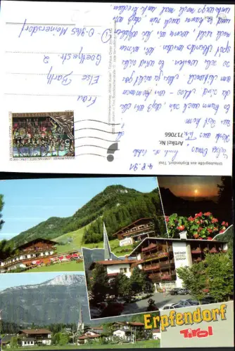 717066 Mehrbild AK Erpfendorf Gasthof Berghof Ansichten
