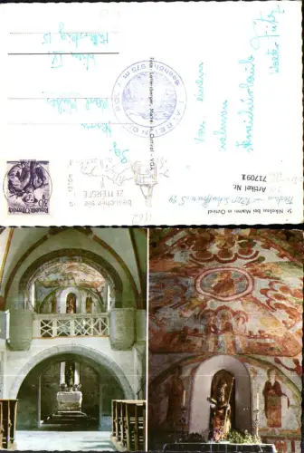 717091 Mehrbild AK St Nikolaus b. Matrei in Osttirol Kirche Inneres Altar