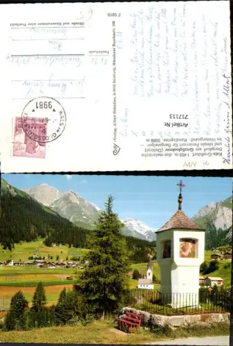 717113 Kals am Großglockner mit Kendlspitze Bildstock Marterl