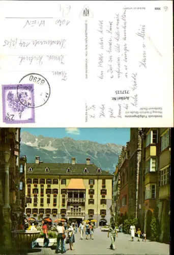 717115 Innsbruck Herzog-Friedrich-Straße mit Goldenem Dachl