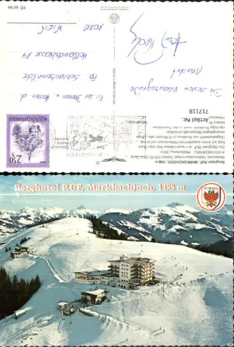 717118 Fliegeraufnahme Markbachjoch Berghotel Niederau Wildschönau pub Alpine Luftbild FÖ 64794