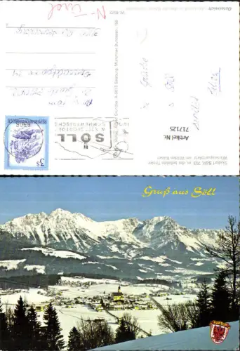 717125 Söll am Wilden Kaiser Winteransicht