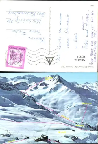 717127 Silvretta Ski-Arena Ischgl Paznauntal Tirol Wintersport