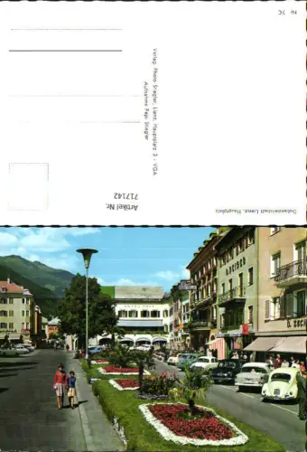717142 Foto AK Lienz Dolomitenstadt Hauptplatz VW Käfer