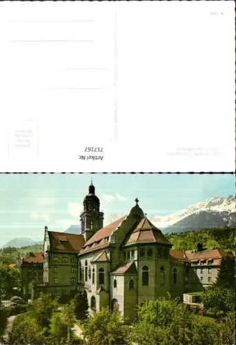 717167 Foto AK Innsbruck Tirol Theol. Konvikt Canisianum