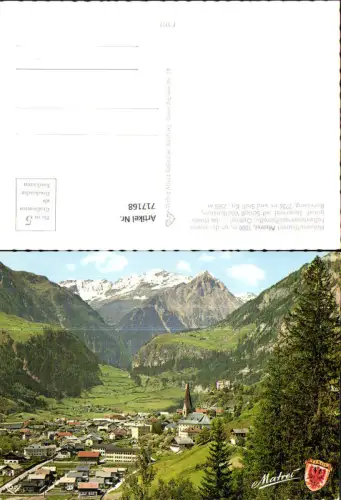 717168 Matrei in Osttirol Tauerntal mit Schloss Weißenstein Raneburg im Hintergrund