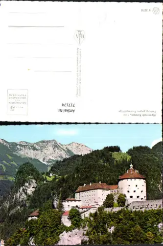 717174 Kufstein Festung geg. Kaisergebirge