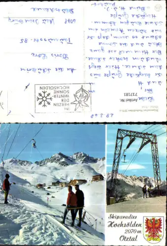 717181 Hochsölden Ötztal Sölden Wintersport Skilift