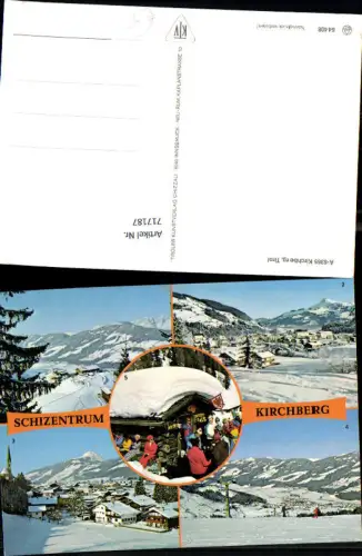 717187 Mehrbild AK Kirchberg in Tirol Wintersport