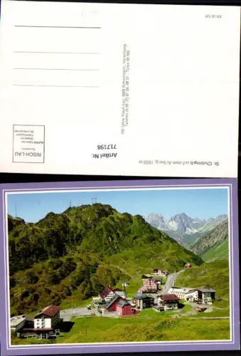 717198 St Christoph a. Arlberg St Anton a. Arlberg Ansicht
