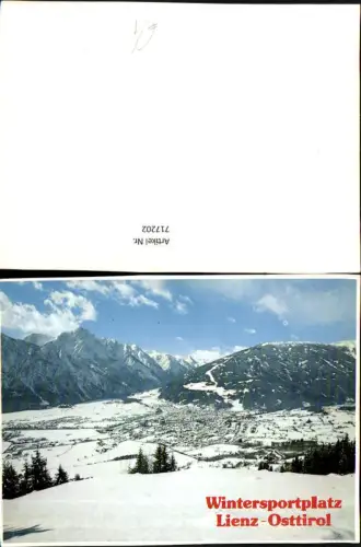 717202 Lienz Osttirol Winteransicht