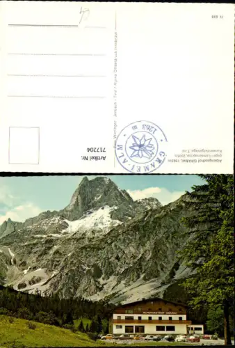 717204 Pertisau Achensee Alpengasthof Gramai geg. Lamsenspitze Karwendelgebirge VW Käfer